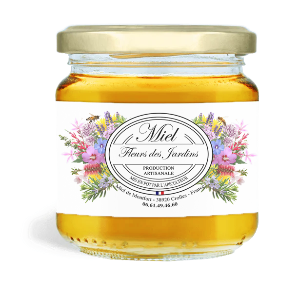 Miel des Jardins • Aromates, fruitiers et massifs